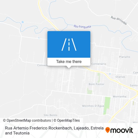 Rua Artemio Frederico Rockenbach map