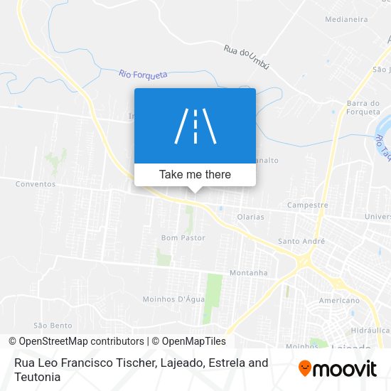 Rua Leo Francisco Tischer map