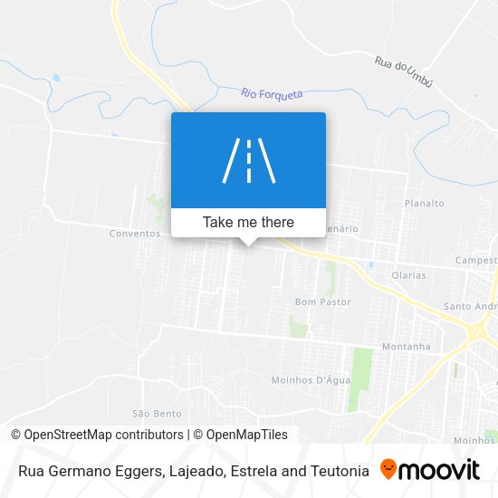 Rua Germano Eggers map