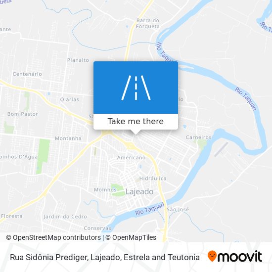 Rua Sidônia Prediger map