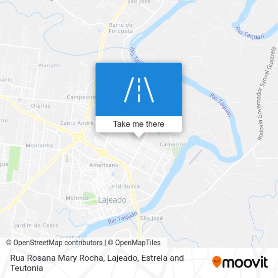 Rua Rosana Mary Rocha map
