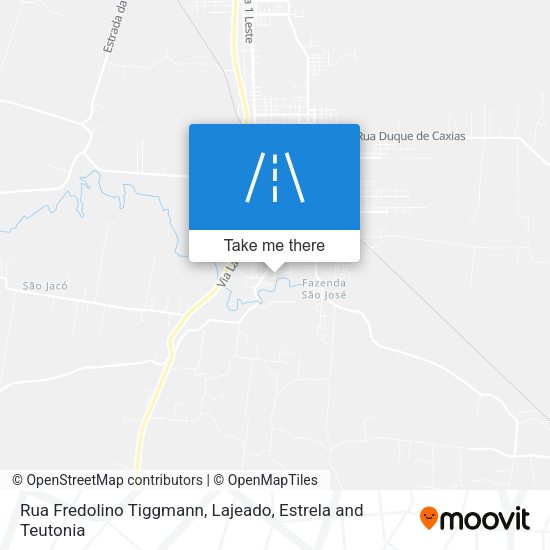 Rua Fredolino Tiggmann map