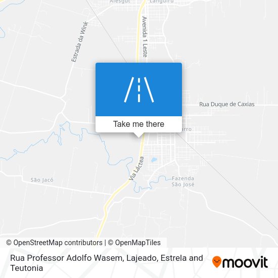Rua Professor Adolfo Wasem map