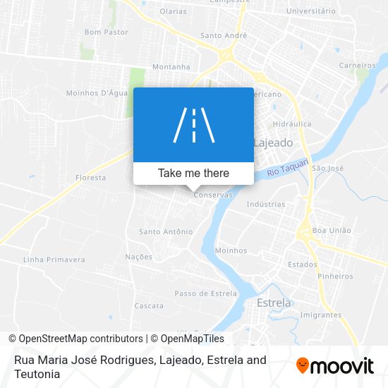 Rua Maria José Rodrigues map