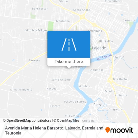Avenida Maria Helena Barzotto map