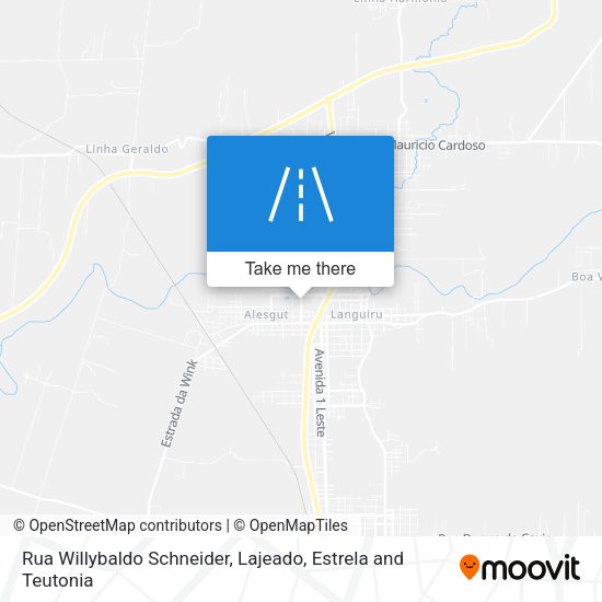 Rua Willybaldo Schneider map