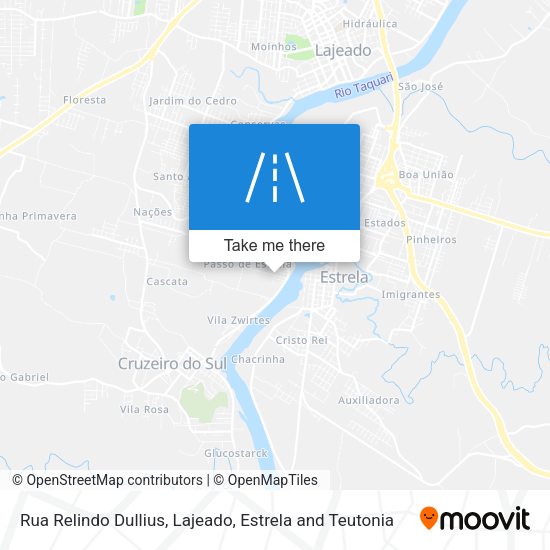 Rua Relindo Dullius map