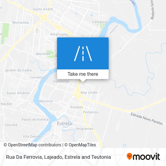 Rua Da Ferrovia map