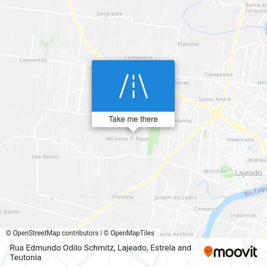 Rua Edmundo Odilo Schmitz map