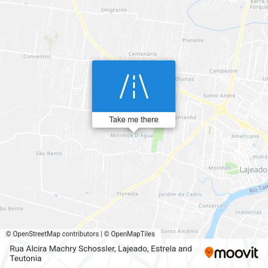 Rua Alcira Machry Schossler map