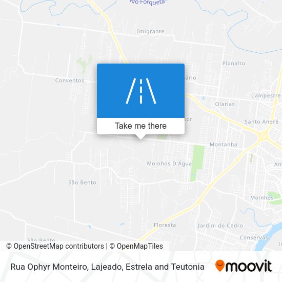 Rua Ophyr Monteiro map