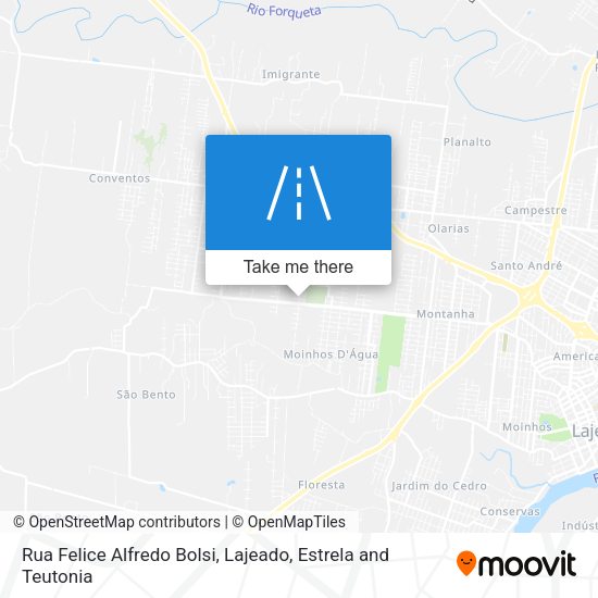 Rua Felice Alfredo Bolsi map