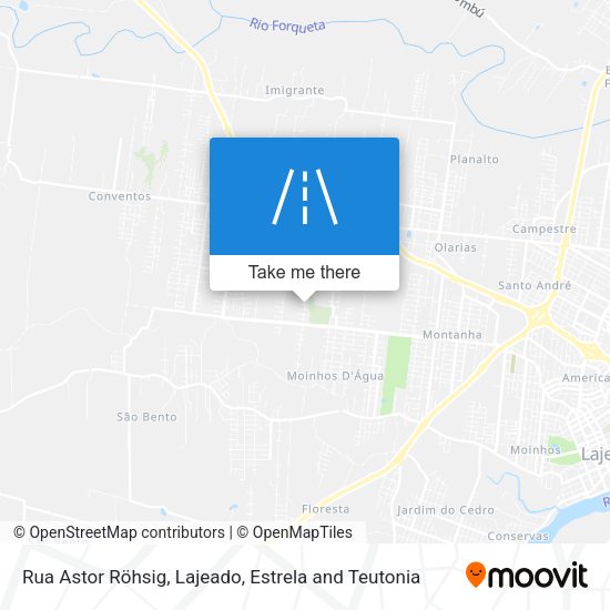 Rua Astor Röhsig map