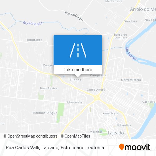 Rua Carlos Valli map