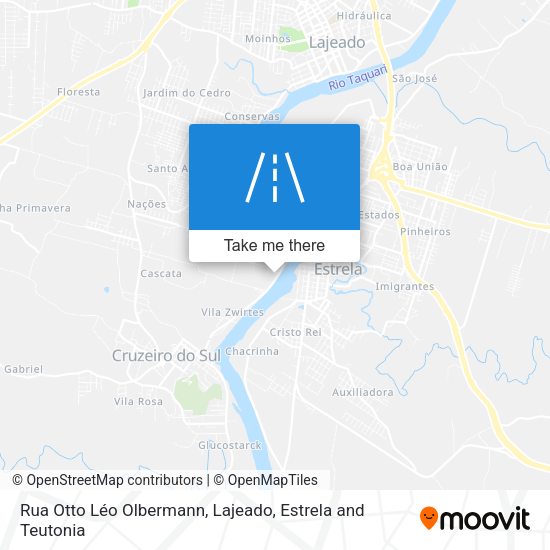 Rua Otto Léo Olbermann map