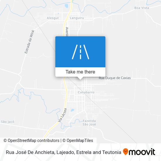 Rua José De Anchieta map