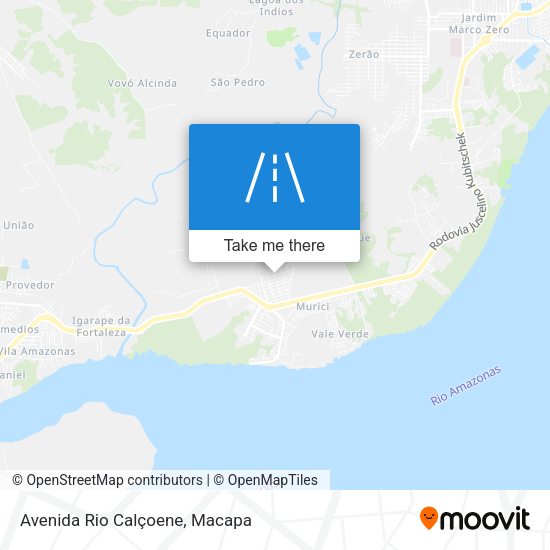 Avenida Rio Calçoene map