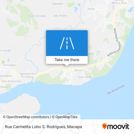 Rua Carmelita Lobo S. Rodrigues map