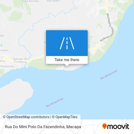 Rua Do Mini Polo Da Fazendinha map