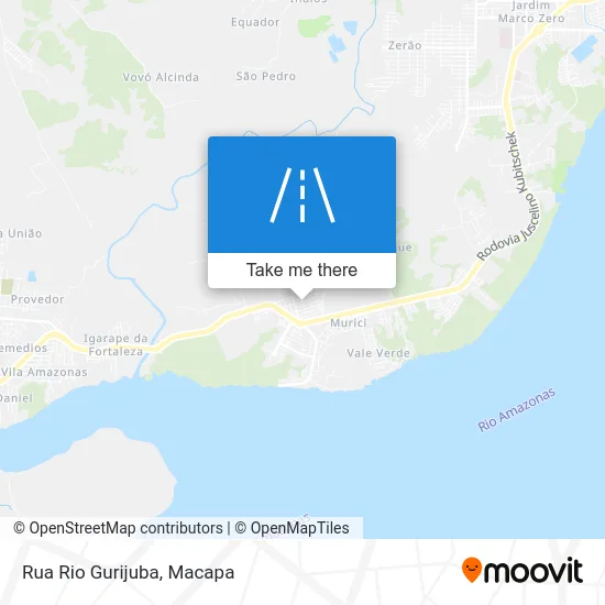 Rua Rio Gurijuba map