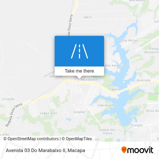 Avenida 03 Do Marabaixo II map