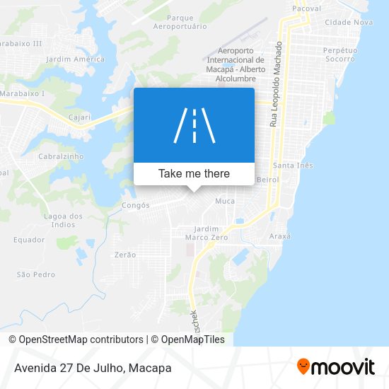 Avenida 27 De Julho map
