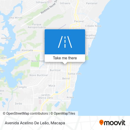 Avenida Acelino De Leão map