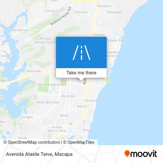 Avenida Ataíde Teive map