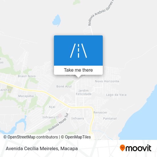 Avenida Cecília Meireles map
