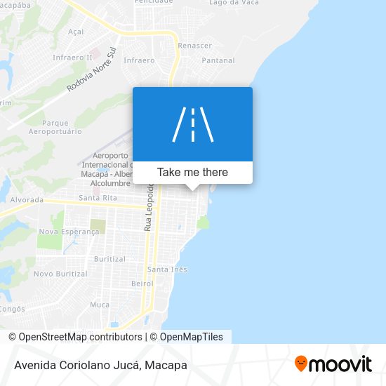 Avenida Coriolano Jucá map