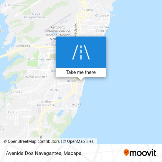 Avenida Dos Navegantes map