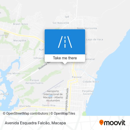 Avenida Esquadra Falcão map