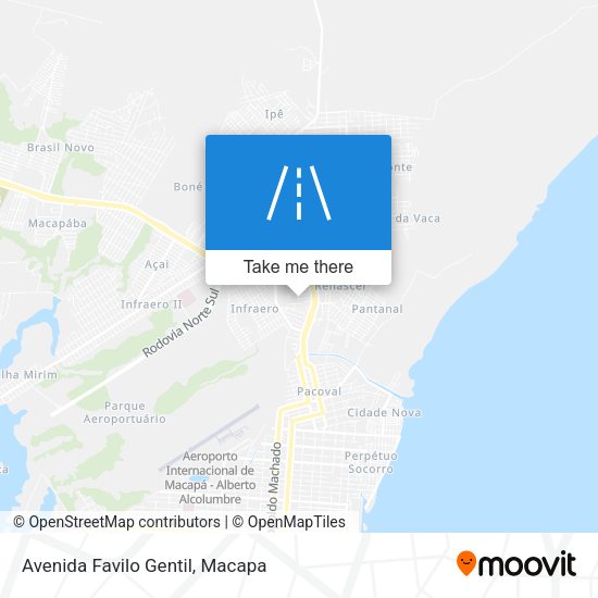 Avenida Favilo Gentil map