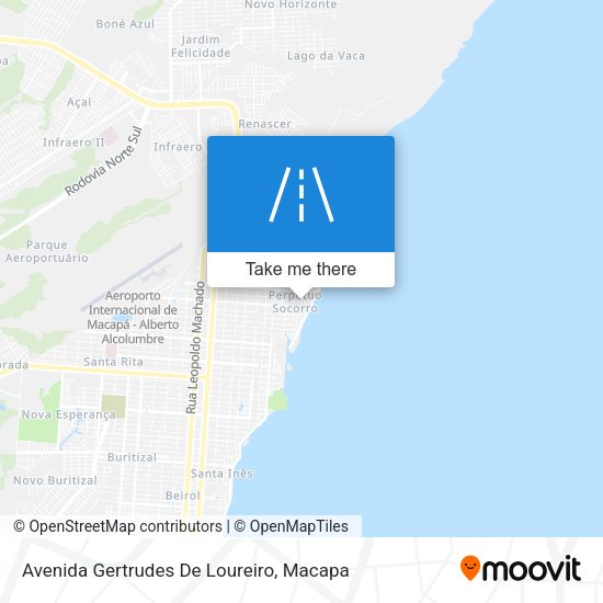 Avenida Gertrudes De Loureiro map