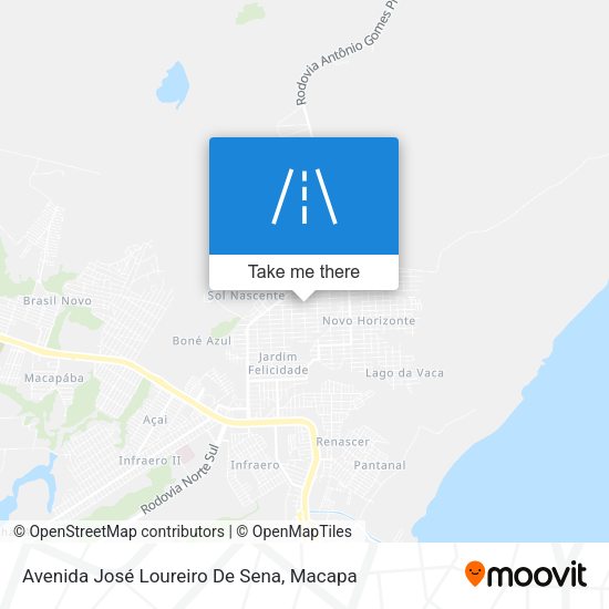 Avenida José Loureiro De Sena map
