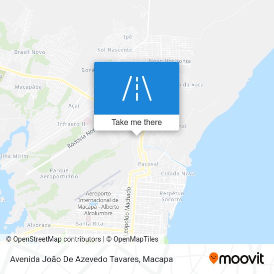 Avenida João De Azevedo Tavares map