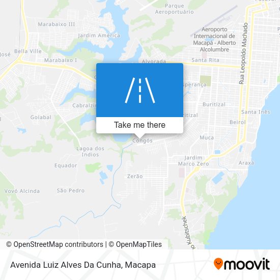 Avenida Luiz Alves Da Cunha map