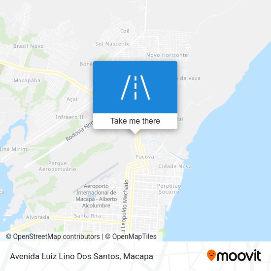 Avenida Luiz Lino Dos Santos map
