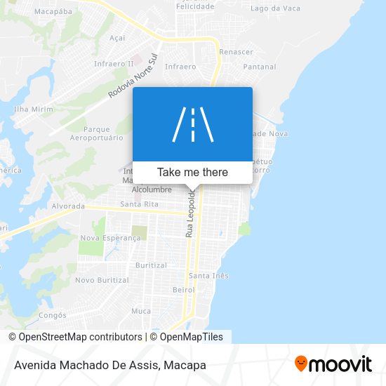 Avenida Machado De Assis map