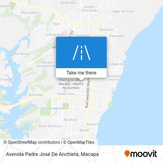 Avenida Padre José De Anchieta map