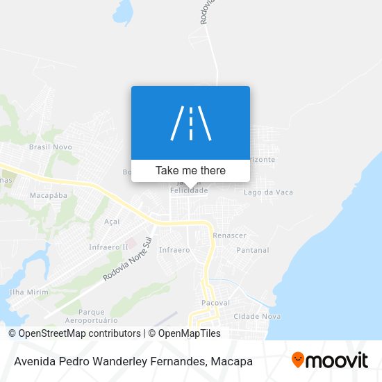Avenida Pedro Wanderley Fernandes map
