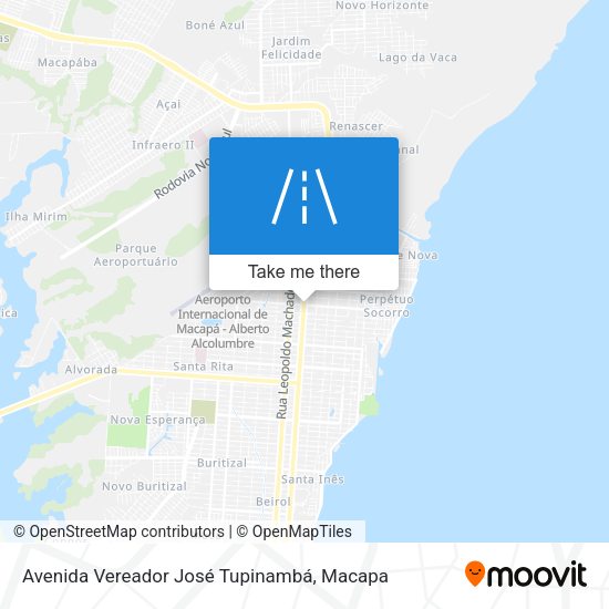 Avenida Vereador José Tupinambá map