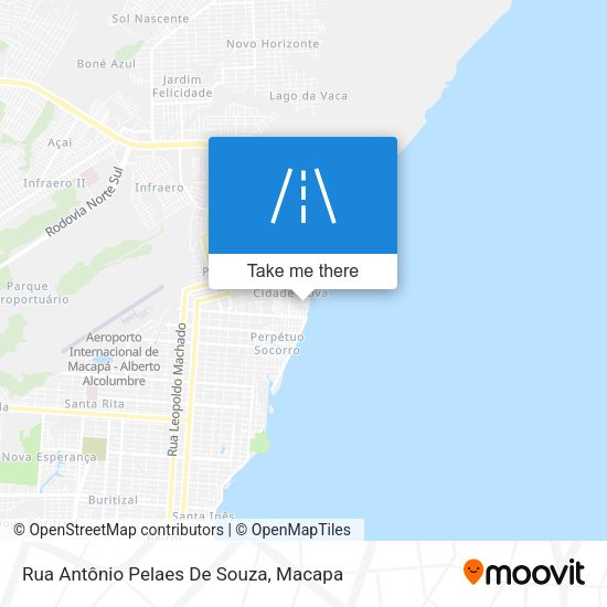 Rua Antônio Pelaes De Souza map