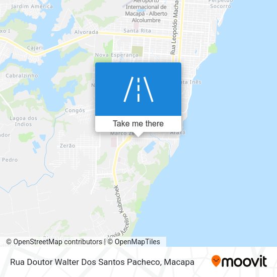 Rua Doutor Walter Dos Santos Pacheco map