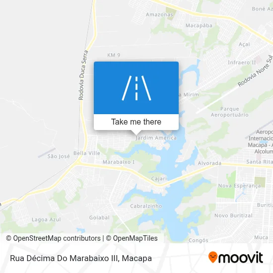 Rua Décima Do Marabaixo III map