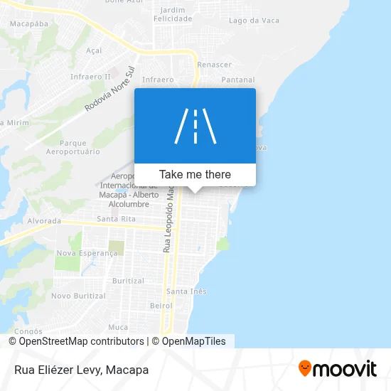 Rua Eliézer Levy map