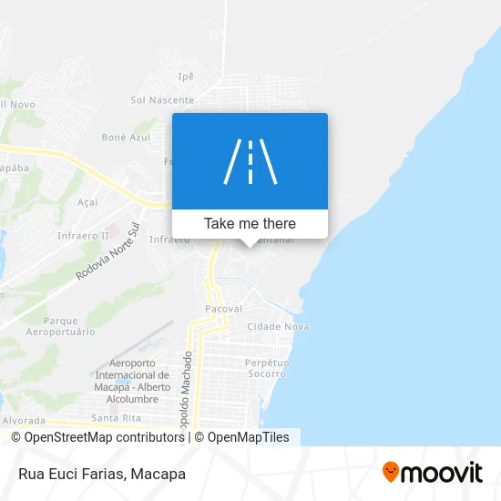 Rua Euci Farias map