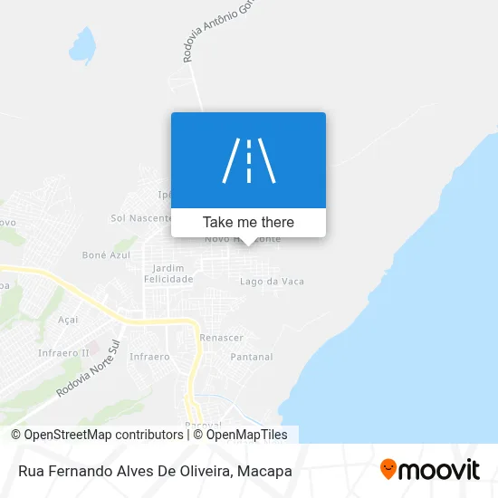 Rua Fernando Alves De Oliveira map