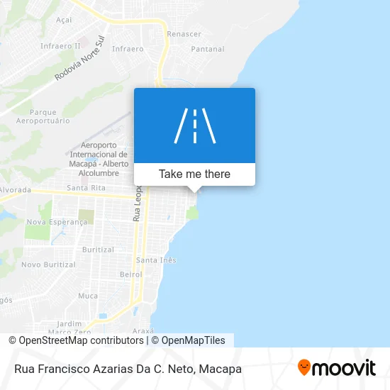 Rua Francisco Azarias Da C. Neto map