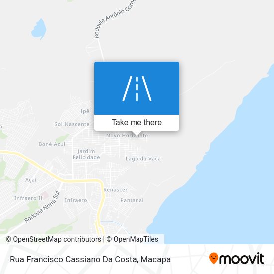 Rua Francisco Cassiano Da Costa map